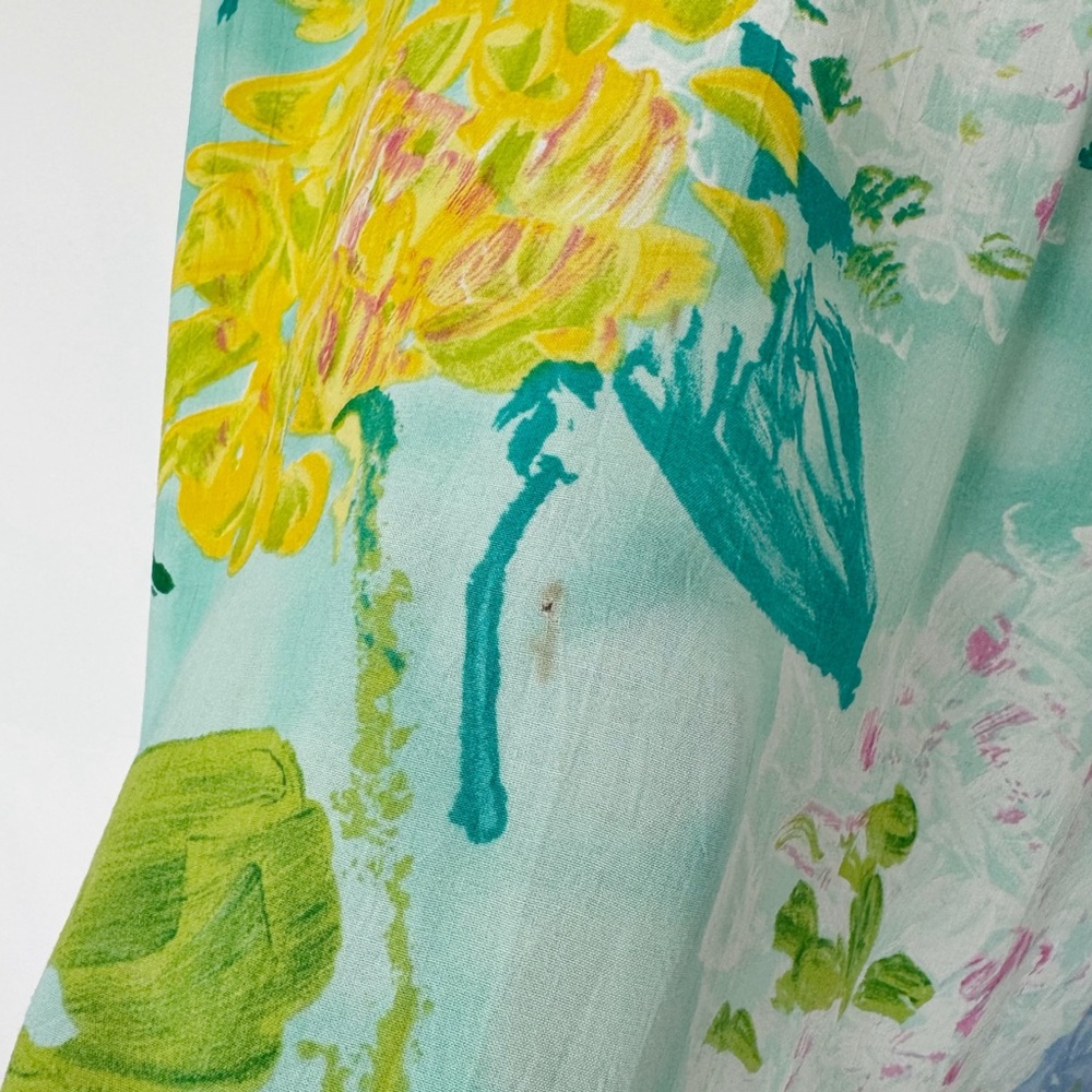 Vintage Jams World Hattie Mini Dress Hydrangeas Floral Garden Collectors - Picture 4 of 9